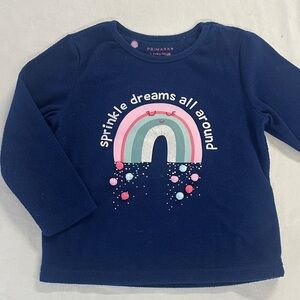 Primark - Kids Navy Sprinkle Dreams Long Sleeve fleece top
